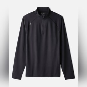 Rhone Session 1/4 Zip Medium Gray